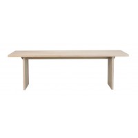 RO Emmett Dining Table Whitewash